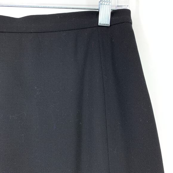 Calvin Klein Collection Women's Size S Everyday Career Pencil Skirt Solid Black - Picture 3 of 5